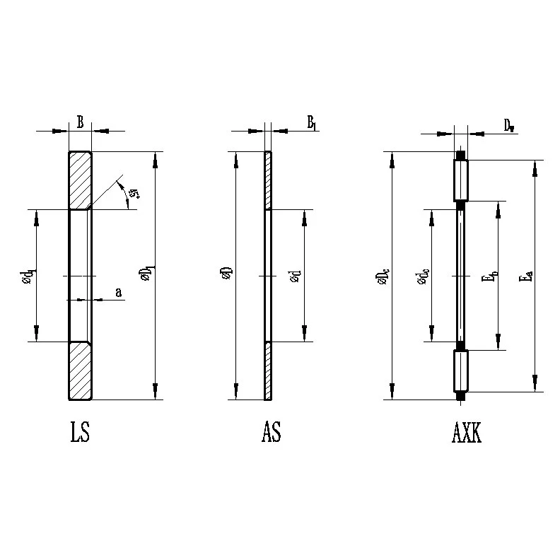 Axial Needle Roller And Cage Assembly